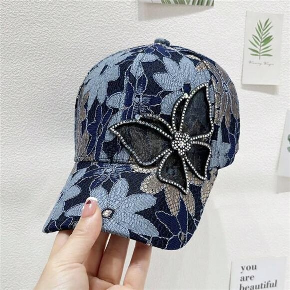 Three-Dimensional Butterfly  Baseball Cap, main image 3